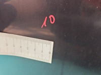 Drzwi tył lewe Citroen C5 II X7 sedan 4d czarny EEH