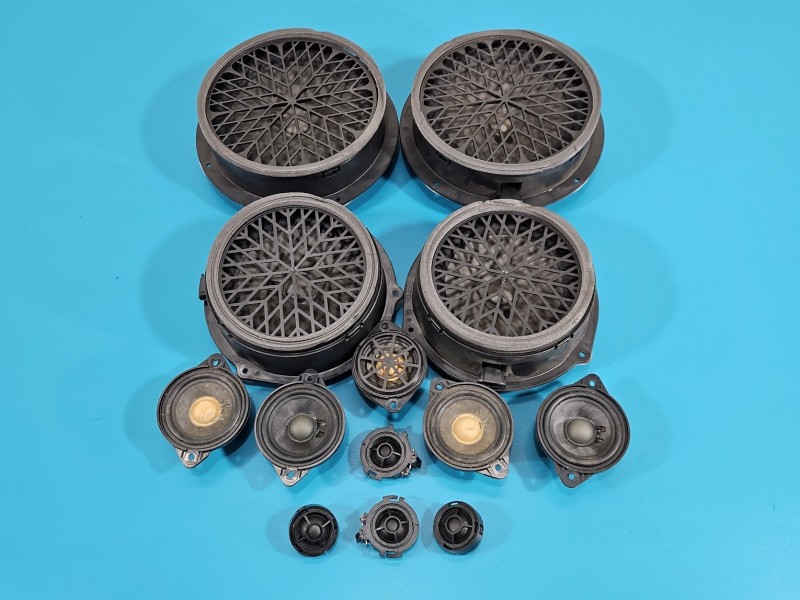 Głośniki komplet AUDI Q5 8R 08- 8R0035415C, 8R0035411A, 8R0035399B