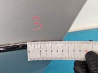 Drzwi tył lewe Mercedes CLS II C218 W218 218 sedan 4d srebrny 775