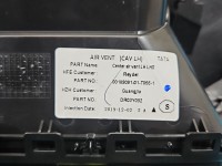 Kratka nawiewu środkowa Renault Kadjar 687509788R, 687508997R EUROPA