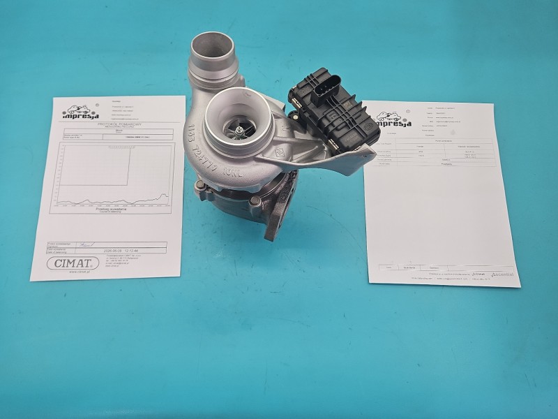 Turbosprężarka Regenerowana BMW X1 E84 2.0d 184KM 49335-00642, 851947505F, 4040300901