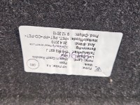 Wykładzina bagażnika podłoga Porsche Cayenne II 7P5863697J