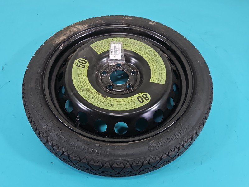 Koło zapasowe 19" dojazdowe dojazdówka Audi A5 8T Rozstaw śrub: 5x112, Continental, 125 mm, Profil opony: 70, 125/70/R19... Koło zapasowe 19" dojazdowe dojazdówka Audi A5 8T Rozstaw śrub: 5x112, Continental, 125 mm, Profil opony: 70, 125/70/R19...