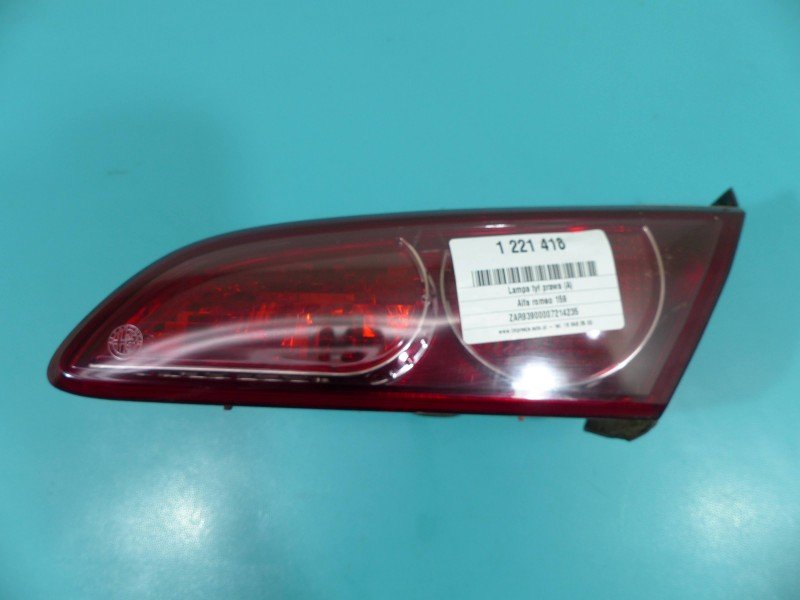 Lampa tył prawa Alfa romeo 159 sedan