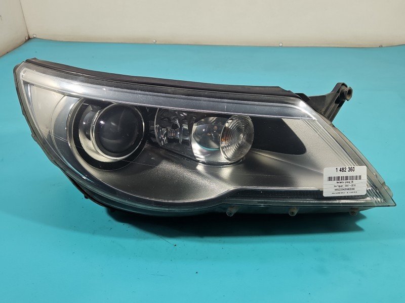 Reflektor prawy lampa przód Vw Tiguan I 07- EUROPA