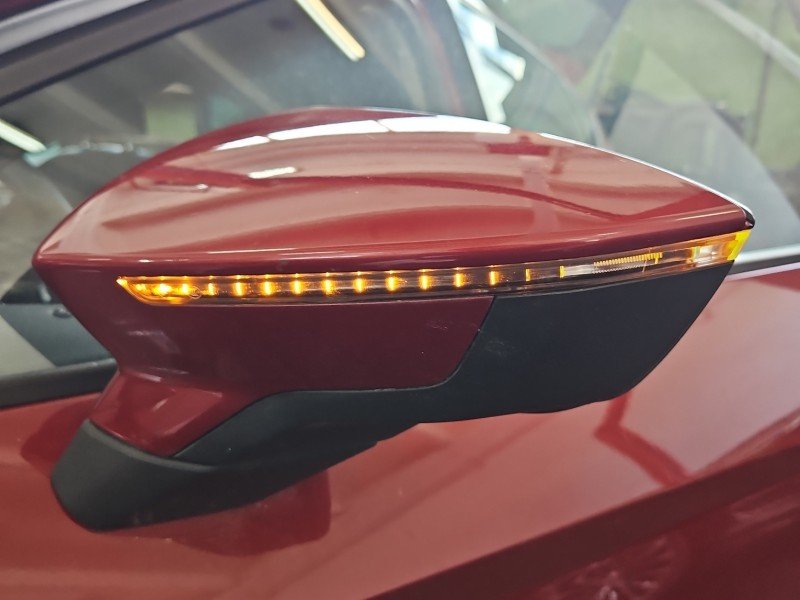 Lusterko lewe pin Seat Leon III 12- HB 5d kolor bordowy LS3Q europa