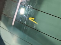 Szyba tylna KLAPY BAGAŻNIKA TYŁ Peugeot 5008 HB