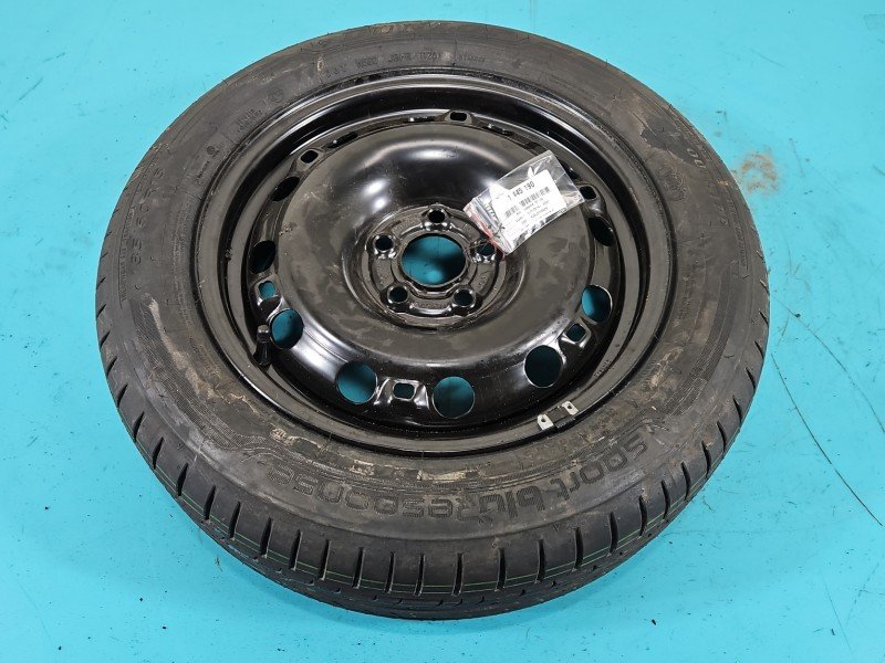 Koło zapasowe 15" dojazdowe dojazdówka Skoda Fabia III Rozstaw śrub: 5x100, Dunlop, 185 mm, Profil opony: 60, 5x100 6jx15h2... Koło zapasowe 15" dojazdowe dojazdówka Skoda Fabia III Rozstaw śrub: 5x100, Dunlop, 185 mm, Profil opony: 60, 5x100 6jx15h2...