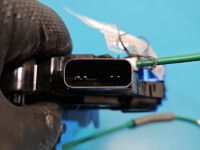 Zamek tył lewy 81410-A6100, 81410A6100 Hyundai I30 II 12-16 Hyundai, 4piny