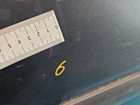 Drzwi tył lewe Skoda Octavia II HB 5d stalowy, 9901