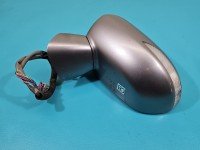 Lusterko lewe pin Honda Jazz II HB NH642M srebrny 5d europa