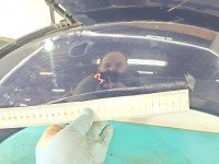 Błotnik przód lewy Audi A2 granatowy LY5K