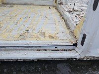 Próg prawy SŁUPEK ŚRODKOWY B Ford Transit MK8 13-17 HB 5d biały