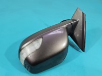 Lusterko lewe HONDA CR-V III 06- el.składane, 9pin, rysy, malowane KOLOR Y578M europa