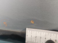 Drzwi tył lewe Vw Golf V HB 5d srebrny