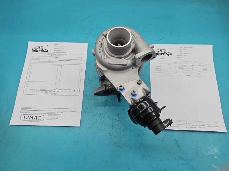 Turbosprężarka Regenerowana Fiat Freemont 787274-1, FPT55221457, QDP01390 2.0 jtd 170KM