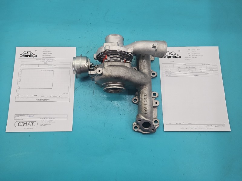 Turbosprężarka Regenerowana Fiat Croma II 1.9 jtd 120KM 755042-3, FGP55205179, JES00272I