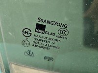 Szyba drzwi tył prawa Ssangyong Rexton I HB