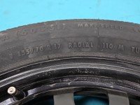 Koło zapasowe 17" dojazdowe dojazdówka Mercedes W212 Rozstaw śrub: 5x112, Continental, 155 mm, Profil opony: 70, 155/70/R17...