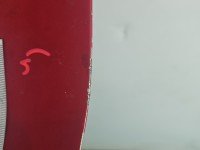 DRZWI PRZÓD LEWE KIEROWCY Vw Golf III 5d czerwony LY3D