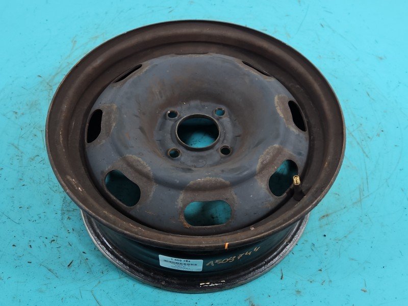 Felga stalowa 15" Peugeot 307 Szerokość felgi: 6.0", Rozstaw śrub: 4x108, PEUGEOT, 4x108 ET27 6J