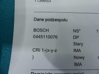 TESTOWANY Wtryskiwacz 0445110076 Citroen C5 I 2.0 hdi 109KM