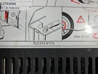 Pompka kompresor do kół AUDI Q7 I 4L kompresorek