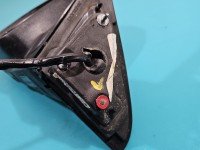 Lusterko lewe pin Jeep Grand Cherokee IV WK2 HB 5d kolor PGZ - BLACK FOREST GREEN PEARL COAT europa