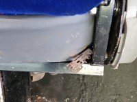 Fotel tył lewy II rząd tylny Vw Transporter T5 2 rząd