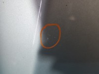 Maska przednia MERCEDES W176 POLAR SILVER - METALLIC PAINT (761U)