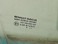 Szyba drzwi przód prawa Dacia Dokker HB
