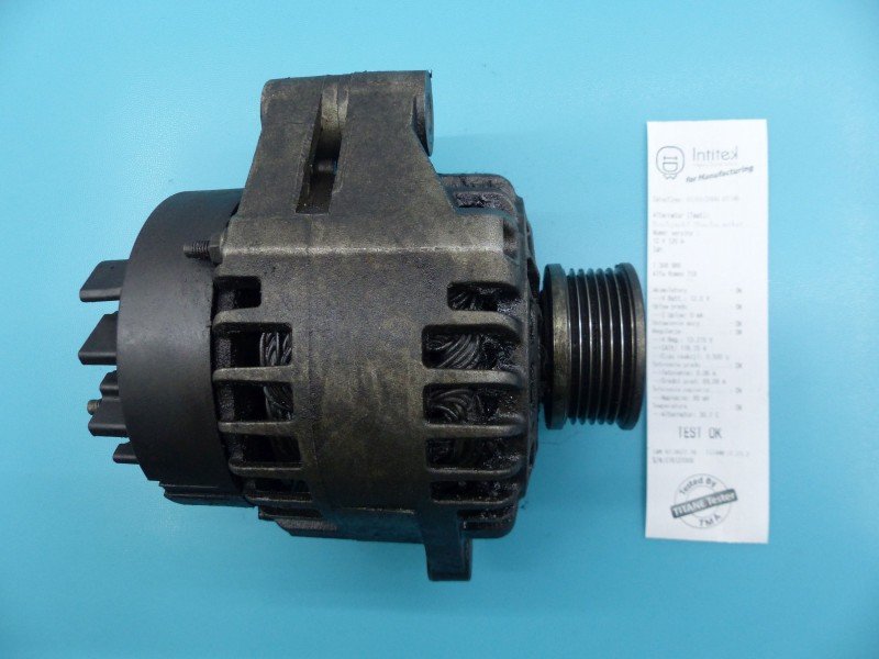 TEST Alternator Alfa romeo 159 07410/3, MAN7004, 063377004010 1.9 jtd