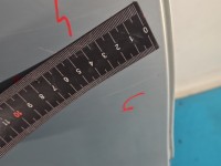 Drzwi tył prawe Renault Scenic I HB 5d srebrny MV 632