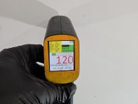 Maska przednia Renault Megane III biały DV369