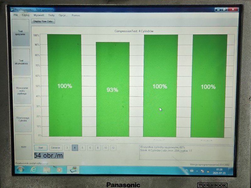 Silnik D4204T, D4204T14 Volvo V40 II 12- 2.0 D4 FILM POMIAR