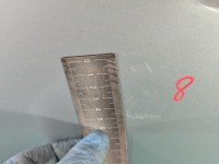 DRZWI PRZÓD LEWE KIEROWCY Peugeot 207 2d srebrny