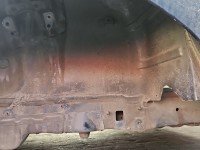 Błotnik tył lewy Vw Sharan II 10- ćwiartka czarny LC9X