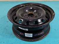 Felga stalowa 15" Skoda Octavia II R15 5X112 ET43 6J, korozja od wewnątrz