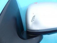 Lusterko lewe Nissan Almera N16 srebrny europa