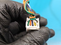 Lusterko lewe Citroen C-Crosser elektryczny, Europejska, Kod lakieru: X42, elektrycznie składane, uszkodzona obudowa 7 pin...