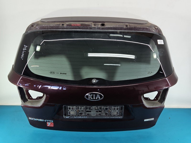 Klapa tył Kia Sorento III HB 5d bordowy MR5 Klapa tył Kia Sorento III HB 5d bordowy MR5