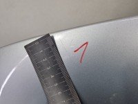 Maska przednia Audi A6 C5 srebrny