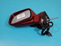 Lusterko lewe pin Peugeot 407 bordowy KJC 2d europa