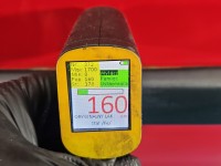 Drzwi tył prawe Vw Golf II HB 5d czerwony LY3D