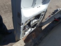 Drzwi tył lewe Renault Trafic II HB 5d biały, 0D31