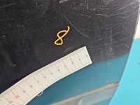 Drzwi tył prawe Seat Cordoba II 6L sedan 4d czarny LC92