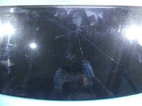 Spoiler lotka klapy Land rover Discovery Sport 14- L550 bordowy