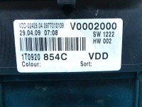 Licznik Vw Caddy III 2K 110080377/007, 133392, 1T0920854C 1.9 tdi EUROPA