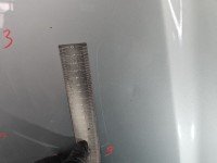 Maska przednia Honda Civic VI srebrny