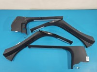 Listwa dekor deski AUDI A8 D4 4H 4H0864607J, 4H867272E, 4H1867271E 4szt podświetlana WERSJA KRÓTKA